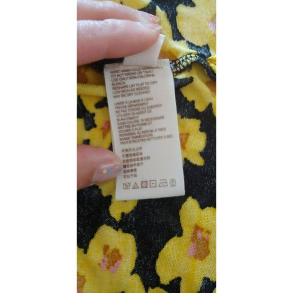 ♥️SOLD♥️Free People Women Long Sleeve Floral Mini - Picture 10 of 12